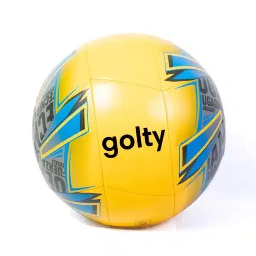 Balón de fútbol Golty Recreativo Tributo No.5, amarillo